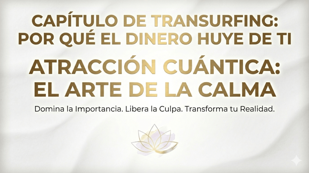 Maestría Cuántica y Transurfing dinero. Imagen destacada del post.
